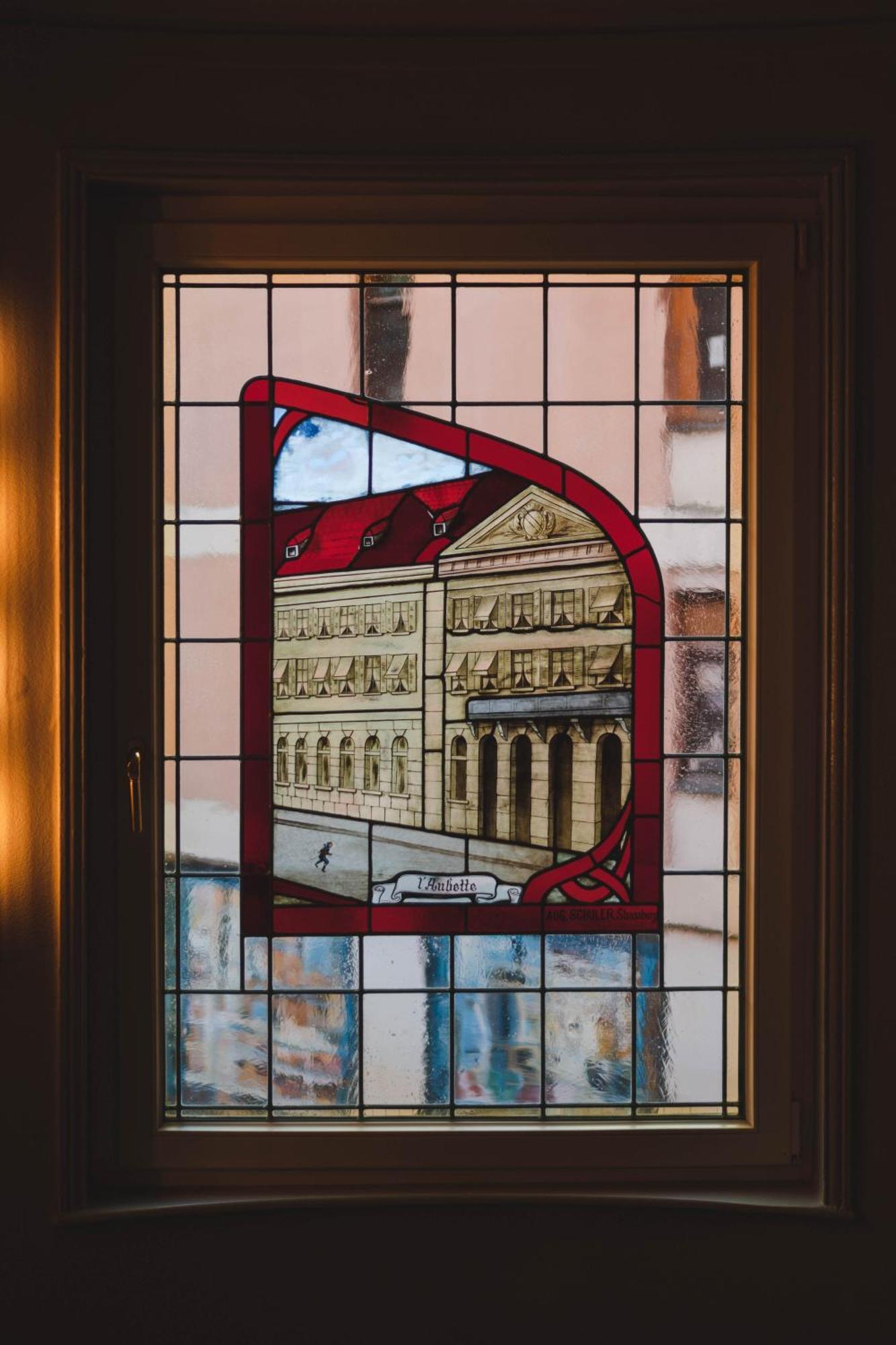 Maison Rouge Strasbourg Hotel & Spa, Autograph Collection Exterior photo Stained glass window of the National Museum of Scotland